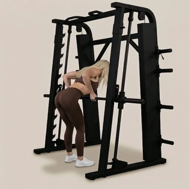 Smith Machine Sırt Kürek (Back Row) — starting position