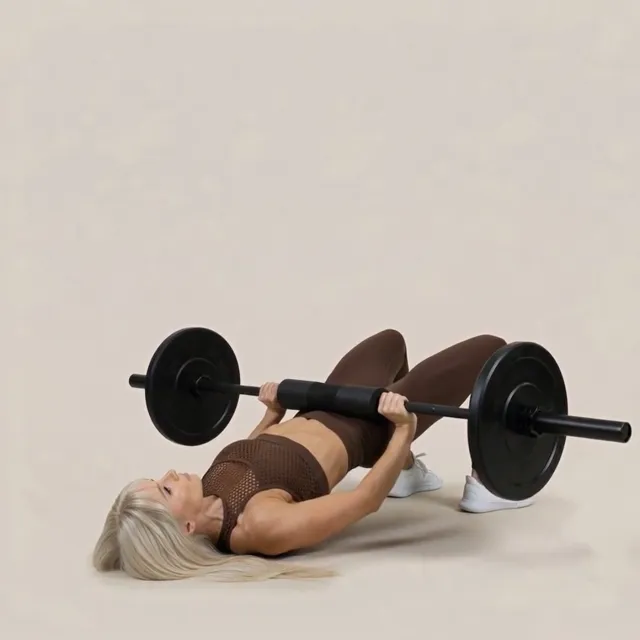 Barbell Glute Bridge — starting position