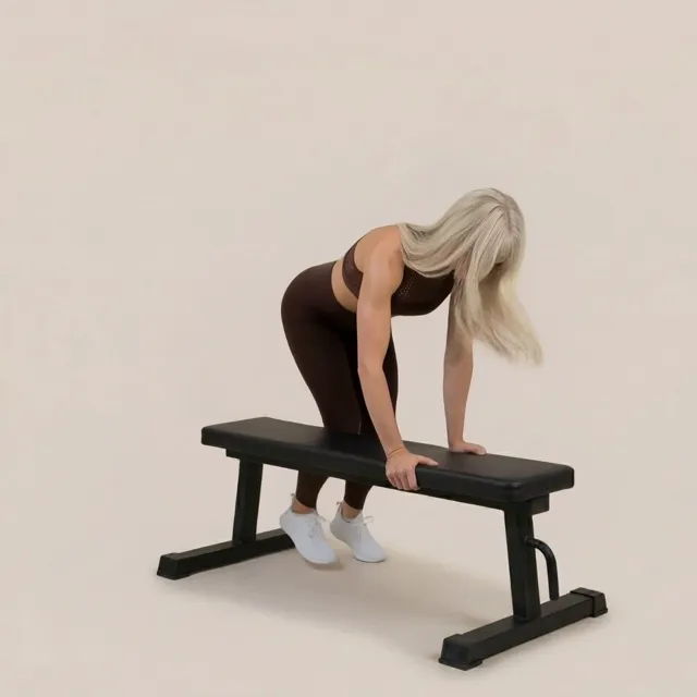 bench jump — starting position
