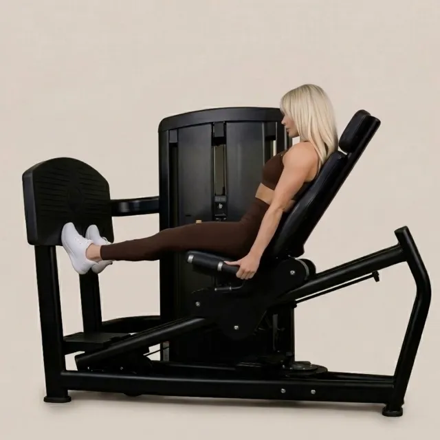 Leg Press Calf Raise — starting position