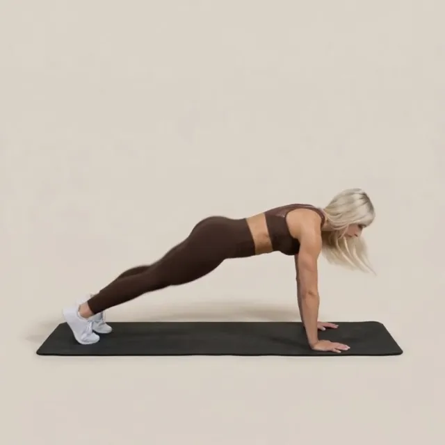 In & Out Jump — starting position