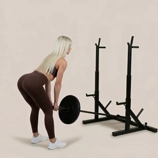 landmine barbell deadlift — starting position