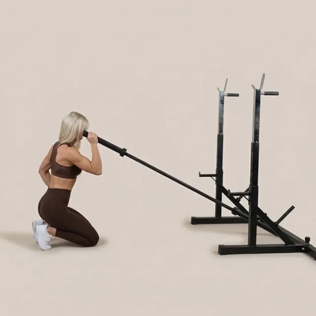 Tek kol omuz pres — starting position