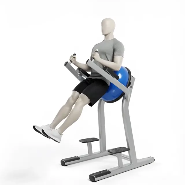 captain's chair leg raises — starting position