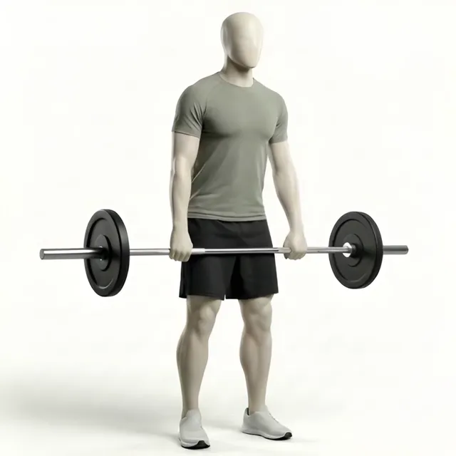 Barbell Deadlift — starting position
