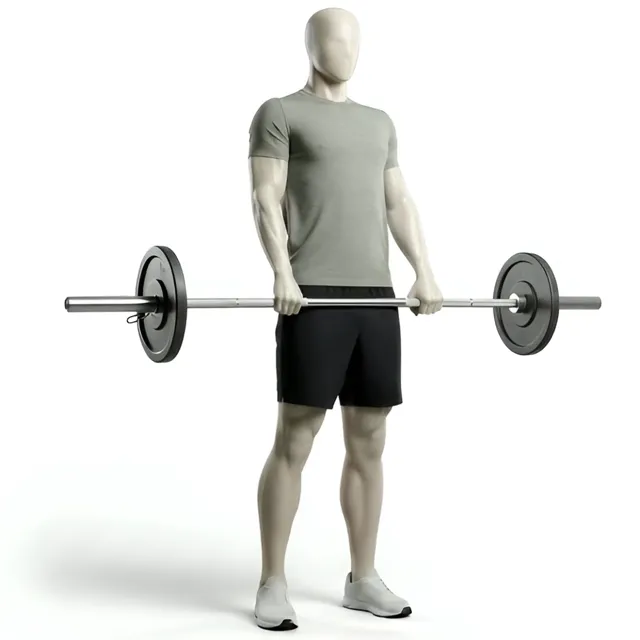 Barbell Romanian Deadlift — starting position