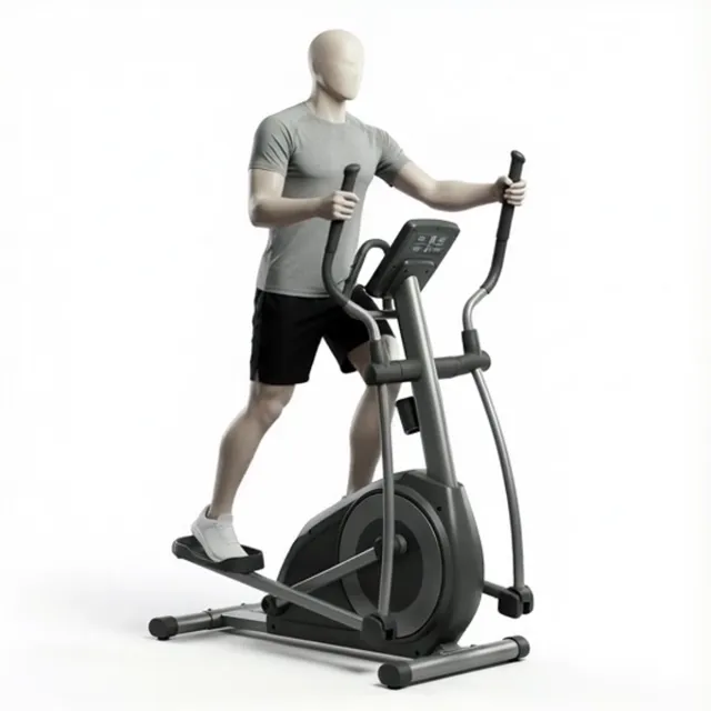 Lonero eliptik HIIT makinesi — starting position