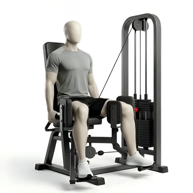 hip abduction machine — starting position