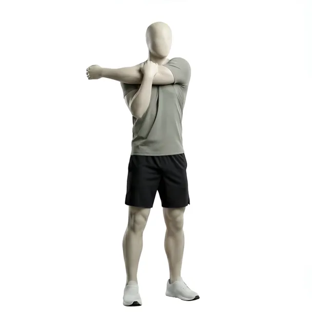 Cross-body omuz esnetme — starting position