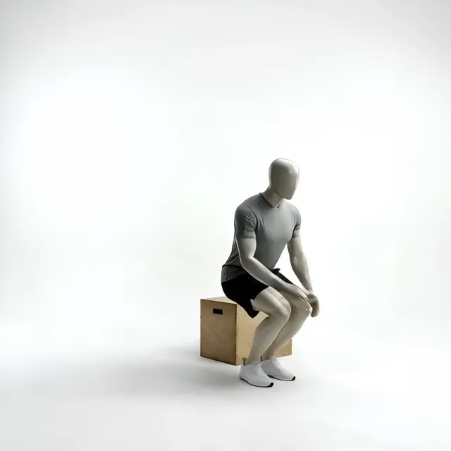 depth jump — starting position