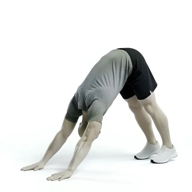 Downward Dog Duruşu — starting position