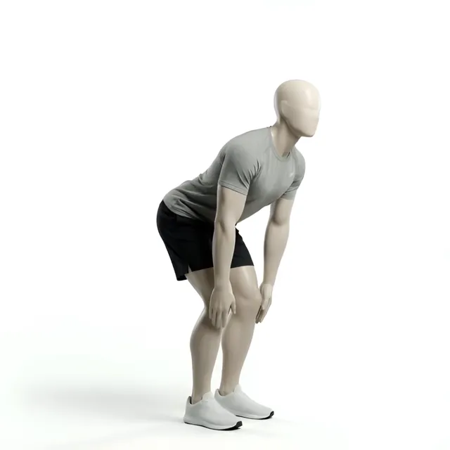 half lift transition yoga — starting position