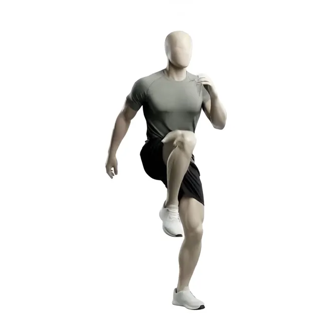 high knee cardio — starting position
