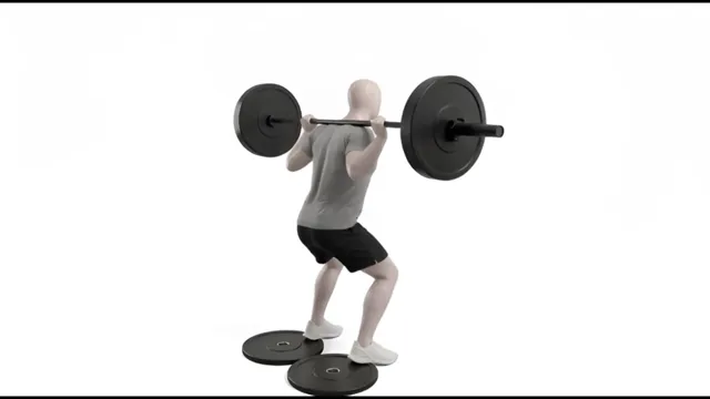 Barbell Elevated Back Squat — starting position
