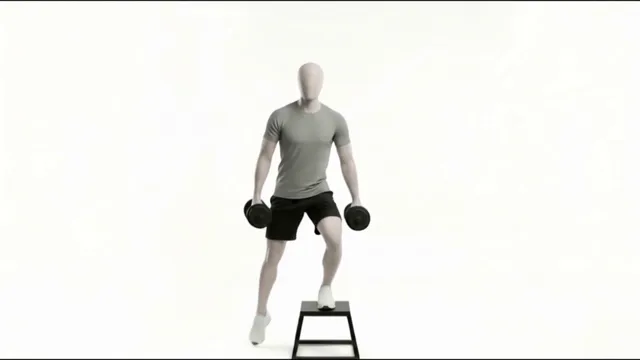 Dumbbell Step Up (Kutuya Adımlama) — starting position