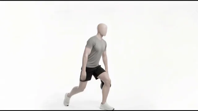 kettlebell reverse lunge alternating between leg — starting position