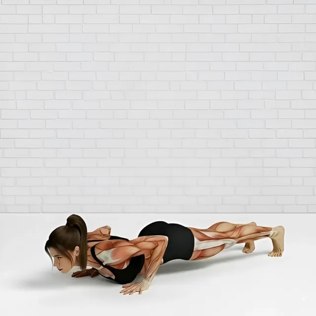 Hindu şınav — starting position
