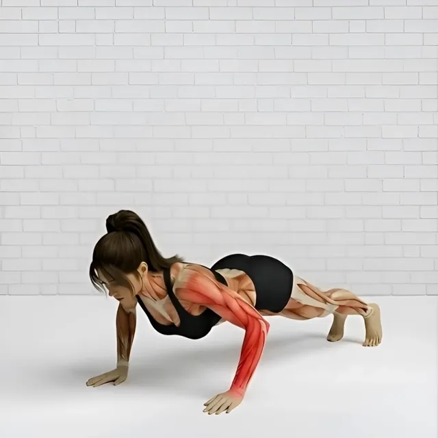 şınav — starting position