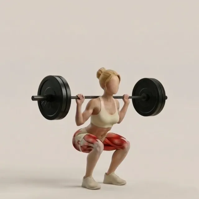 back squat — starting position