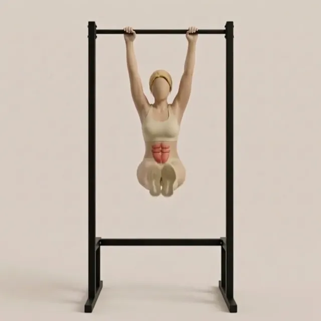 Hanging Raise Up — starting position