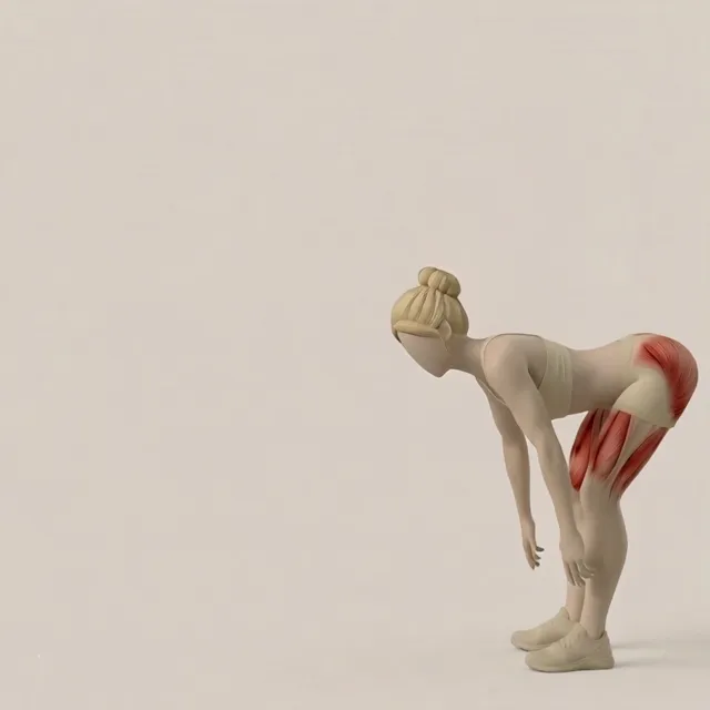 inch worm — starting position