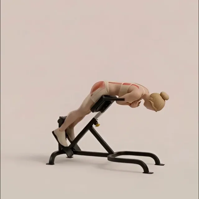 back extension (glute odaklı) — starting position