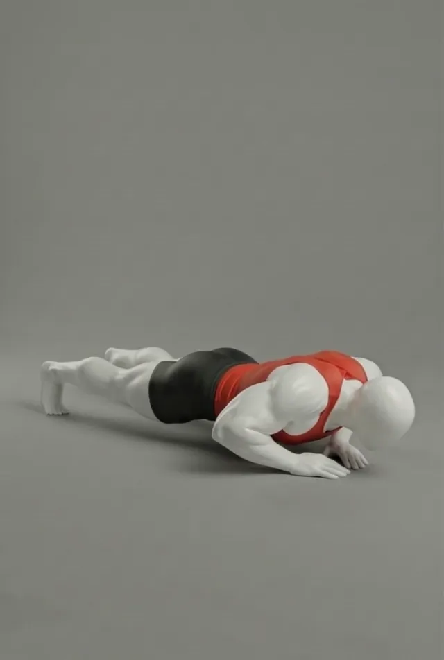diamond push-up — starting position