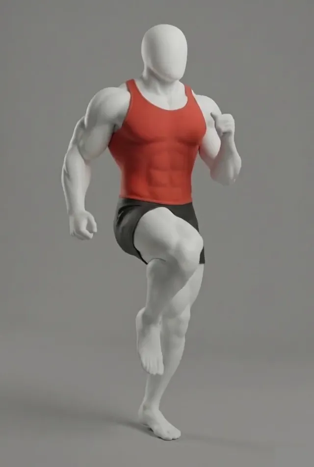 Olduğun Yerde Koşu (Place Jog) — starting position