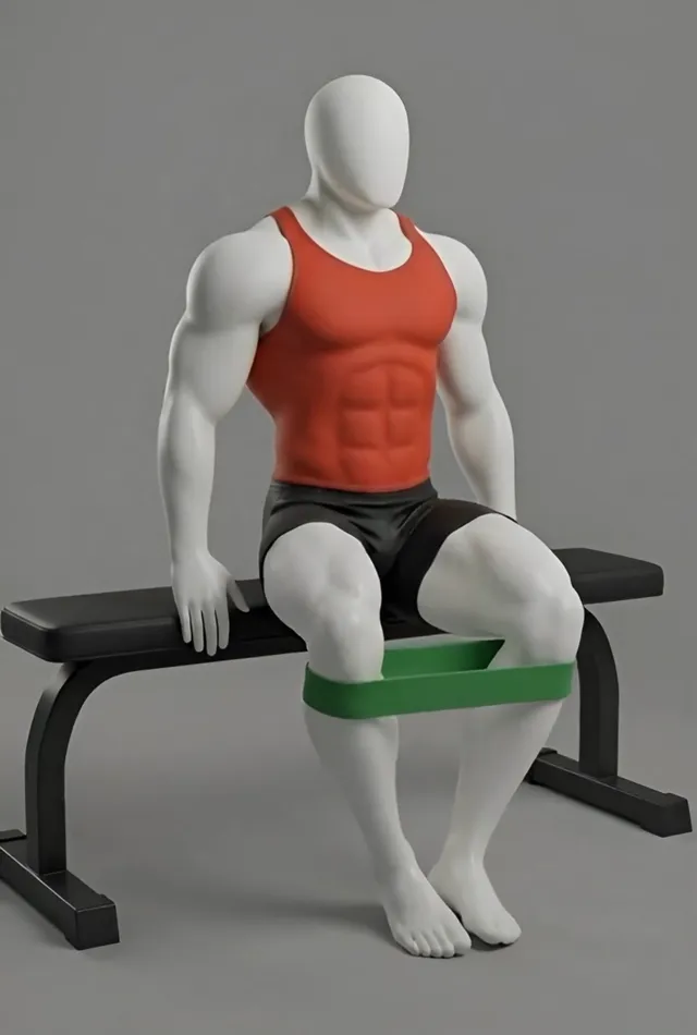 Banded Seated Abduction — starting position