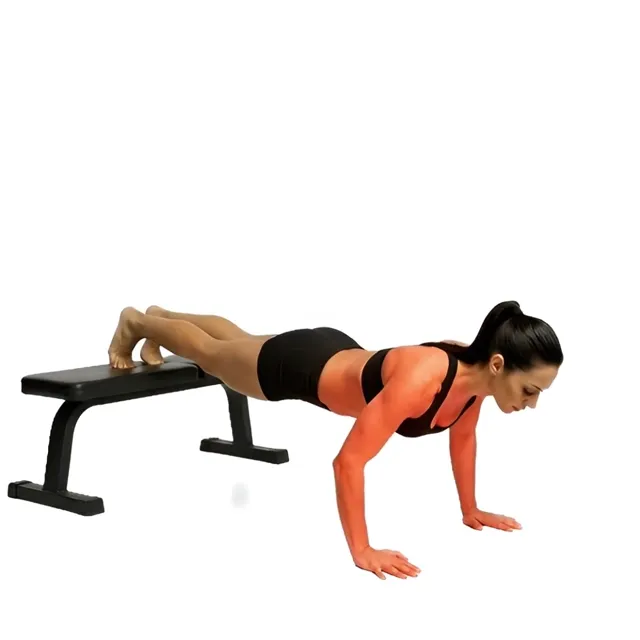 Decline Push Up — starting position