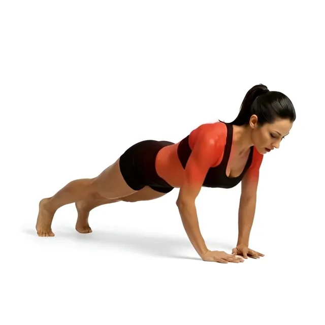Diamond Push Up — starting position