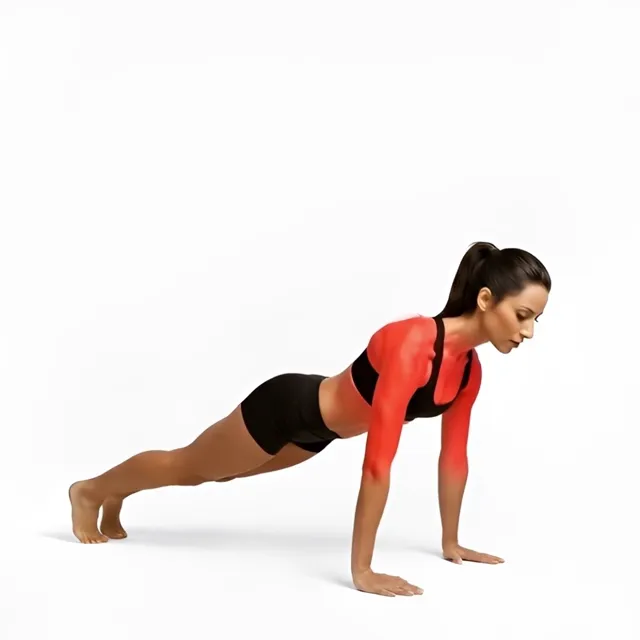 Yarım Şınav — starting position
