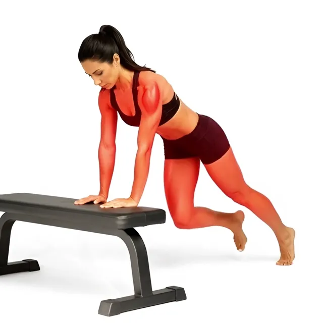 Incline Table Mountain Climber — starting position