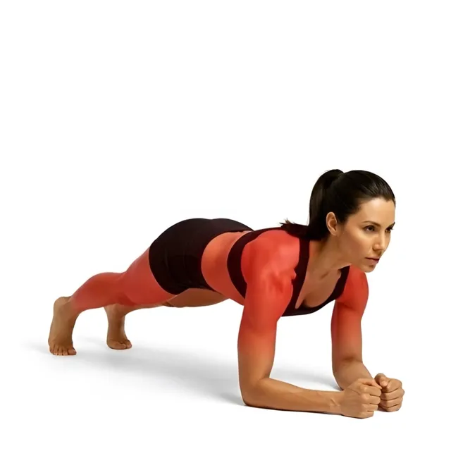 Plank (Dirsek Üzerinde) — starting position