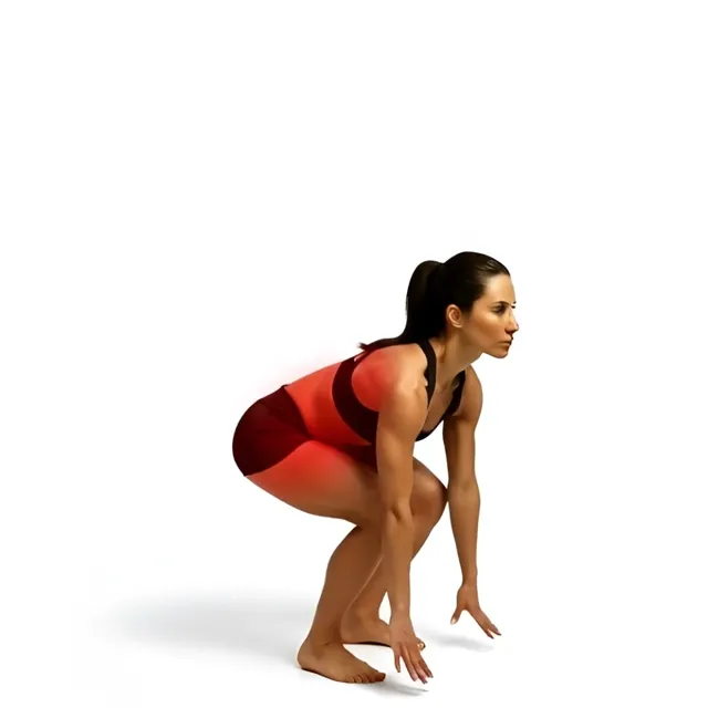 burpee (düşük etkili) — starting position