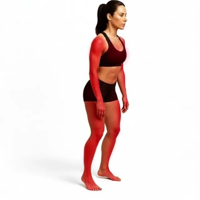 Burpee Cardio — starting position
