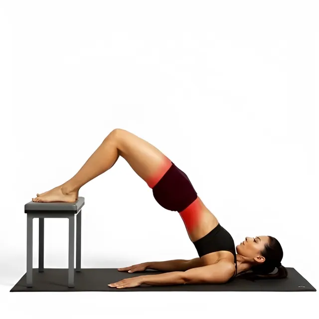 Dikey Glute Bridge — starting position