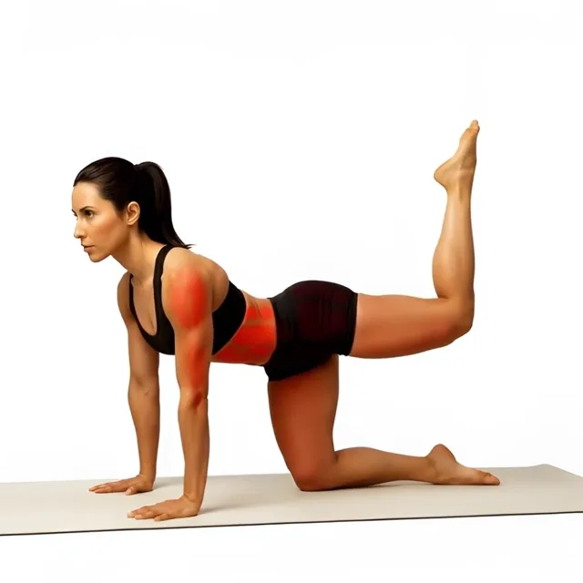 Donkey kick 1 — starting position