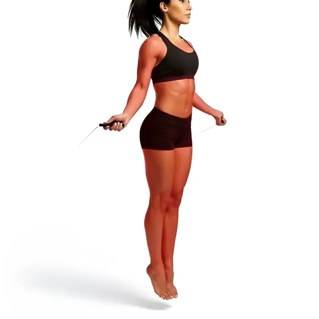 jump rope — starting position