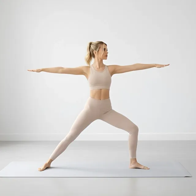 savaşçı ii (virabhadrasana ii) — starting position