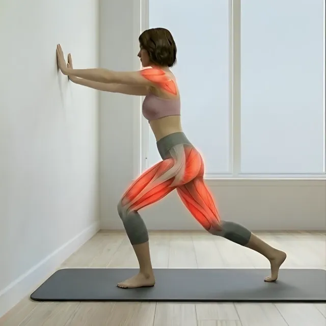 duvarda lunge — starting position