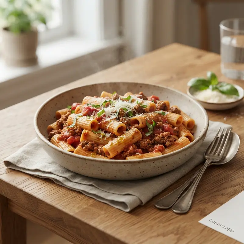 High-Protein Lean Beef Pasta
